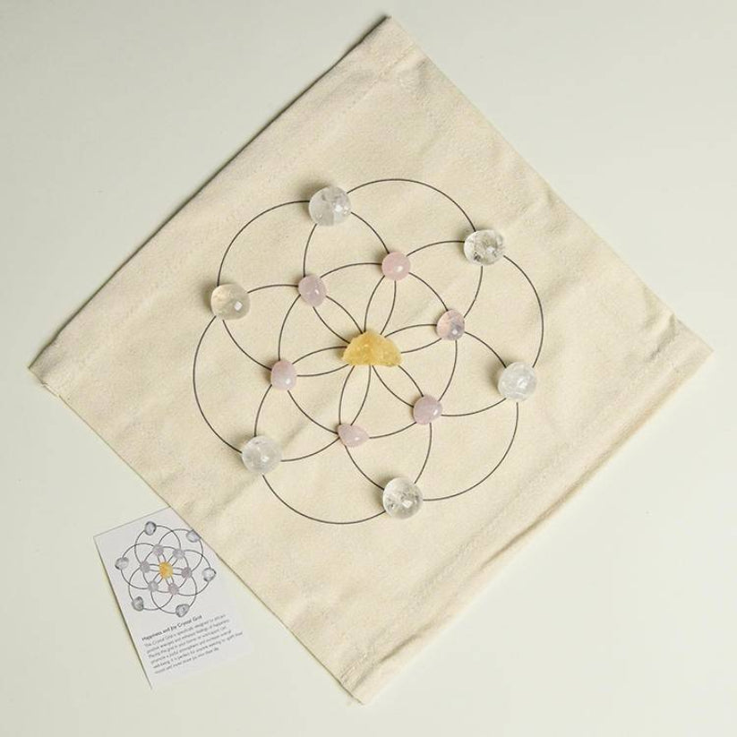 Crystal Grid to enhance sleep quality & promote peaceful dreaming