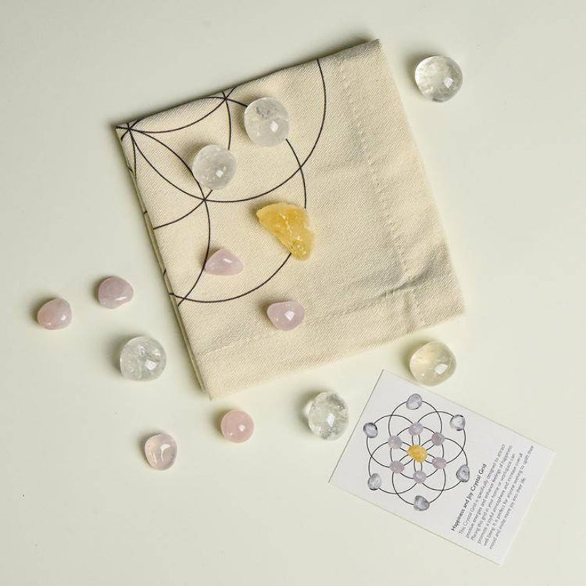 Crystal Grid to enhance sleep quality & promote peaceful dreaming