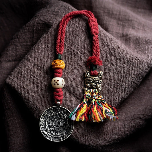 Tibetan hand-woven  Bag Charms & Keychains cultural ornaments