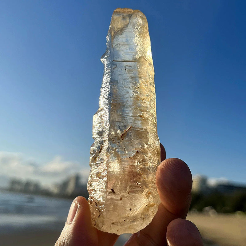Himal Energy Quartz Crystal White Raw Crystal Awakens Angelic Energy