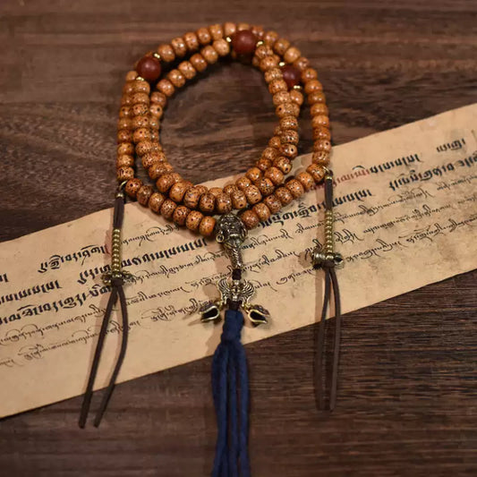 Moon Bodhi Prayer Beads Bracelet