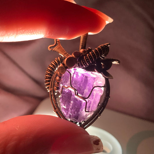 Amethyst Pendant: Embrace Tranquility, Inspiration, and Eternal Love