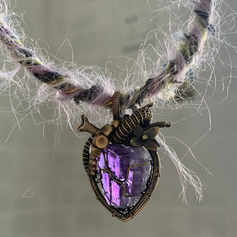 Amethyst Pendant: Embrace Tranquility, Inspiration, and Eternal Love