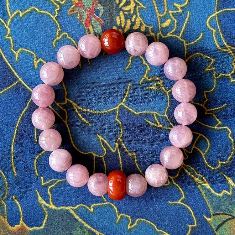 Positive Outcome Rose Quartz & Pink Agate Bracelet