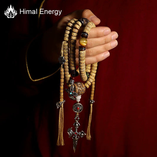 Himal Energy Blessing Guardian Bodhi 108 Mala Beads