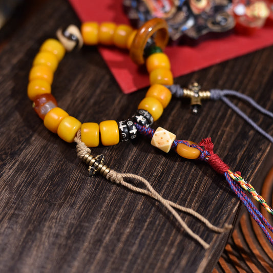 Tibetan Style Bone Bracelet