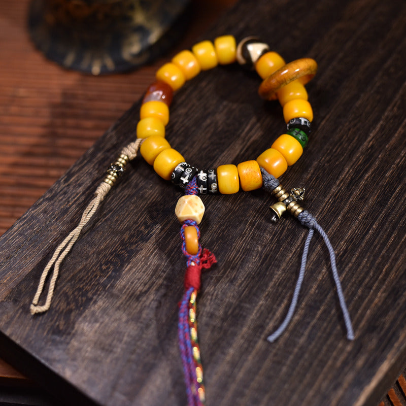 Tibetan Style Bone Bracelet