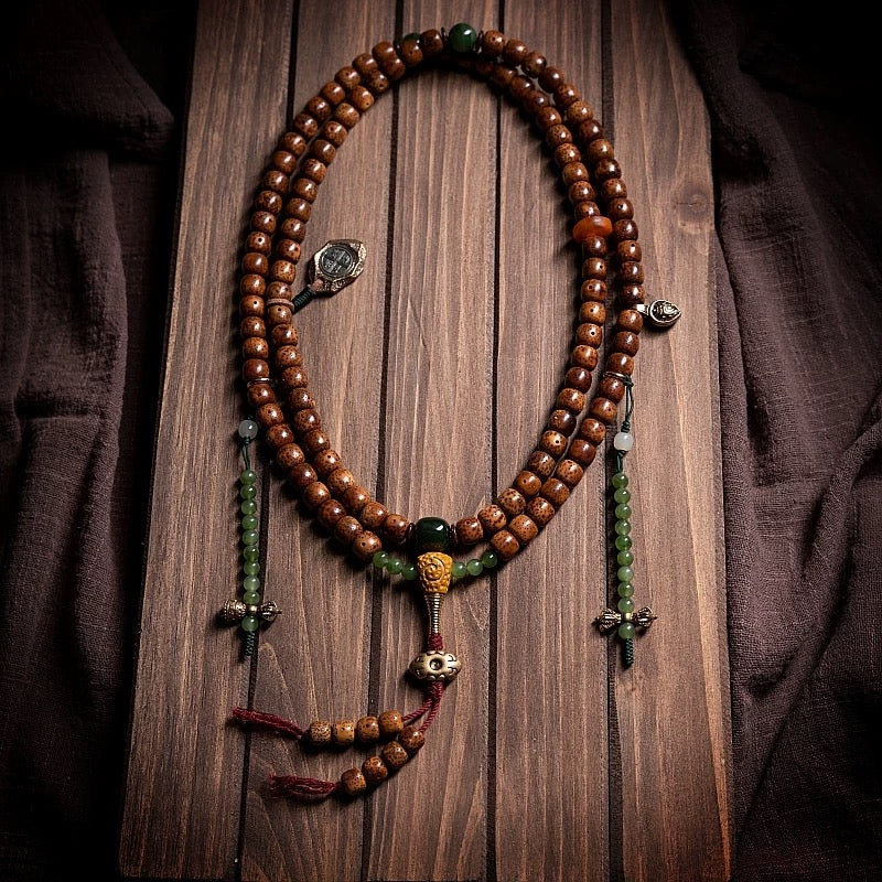Himal Energy Wealth Auspicious Bodhi Blessing Necklace Hetian Jasper Bracelet